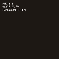 #1D1813 - Rangoon Green Color Image